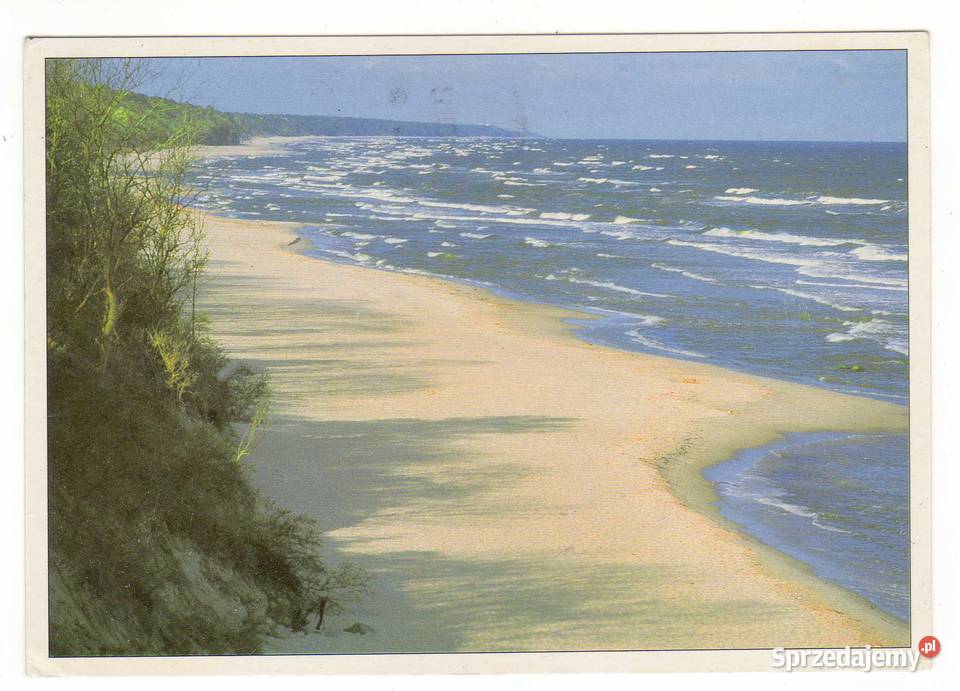 MORZE BAŁTYCKIE BAŁTYK WYBRZEŻE BAŁTYKU 1 Pocztówki i karty telefoniczne Krynki