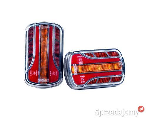 2x Lampa tylna uniwersalna LED 3funkcyjna STOP łódzkie Godzianów