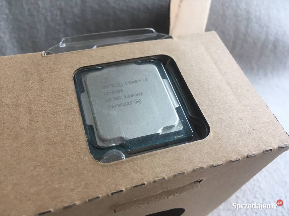 Procesor Intel Core I3 8100 36 GHz Kołobrzeg