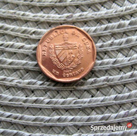 Kuba 1 Centavo 2007r Kalisz sprzedam
