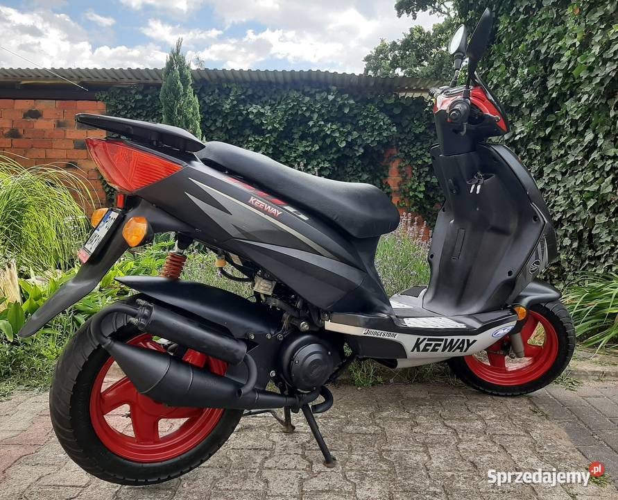 Ładny skuter Keeway RY6 50ccm 2t 2011r 21358 50h 21358km Tuczno sprzedam