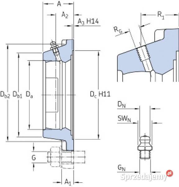 Obudowa łożyska FYJ507 sprzedam