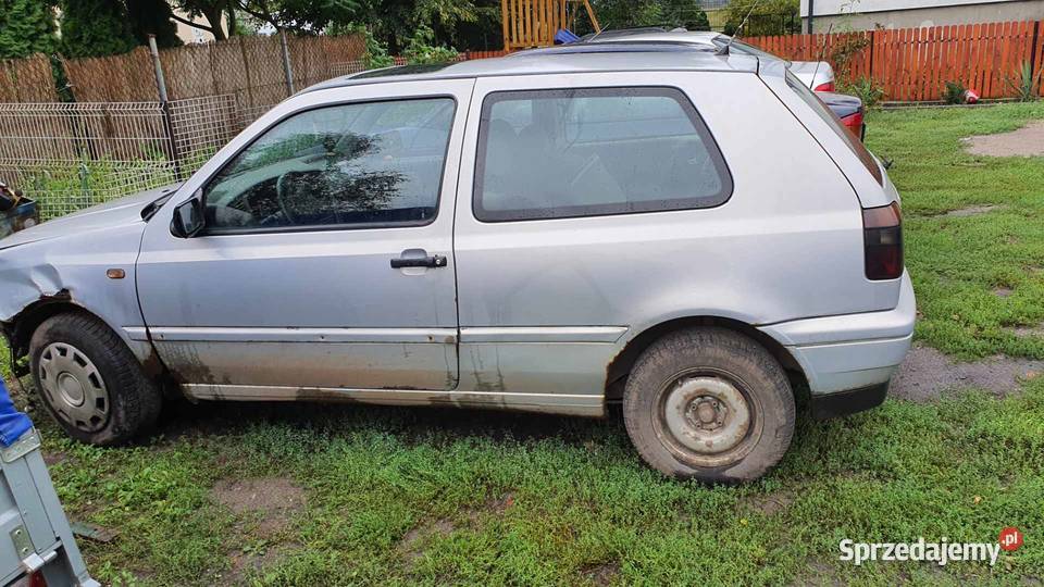 Volkswagen golf III 3 coupe 18 gaz lpg wrak race Volkswagen Pułtusk