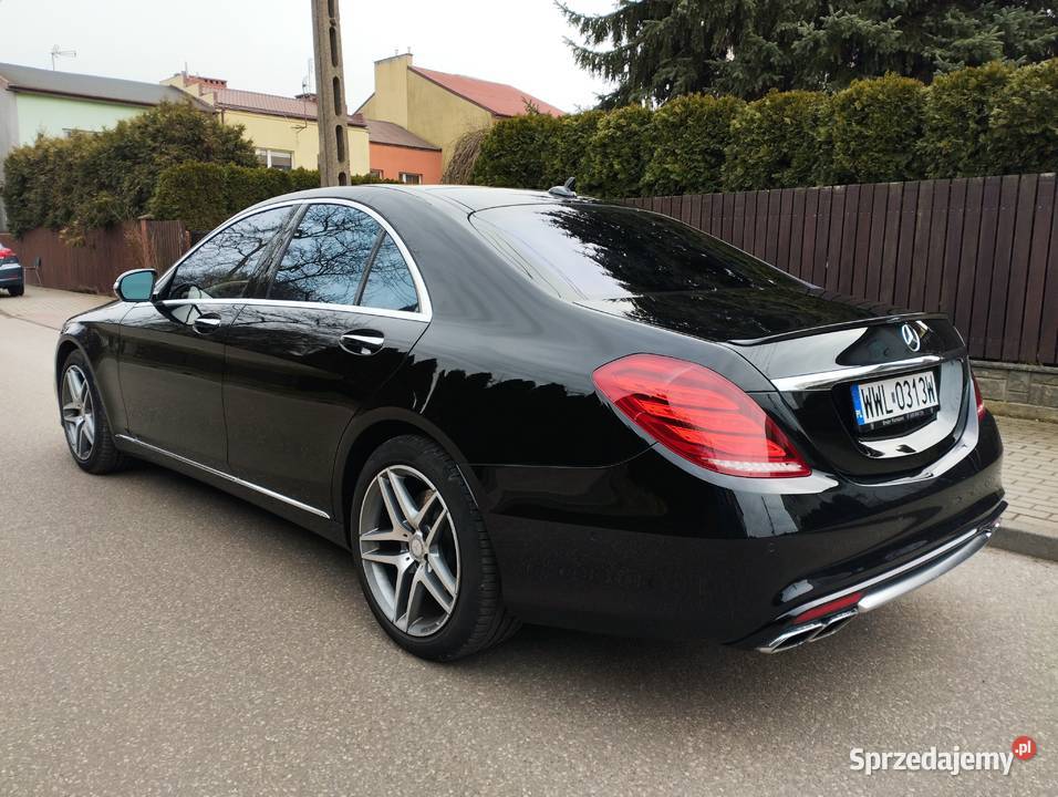 Mercedes S550 47 455 4Matic benzyna MOŻLIWA napęd 4x4 Warszawa