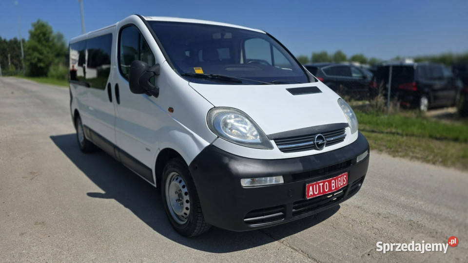 Opel Vivaro 9 Osobowy Long Klima I 20012014 Lębork