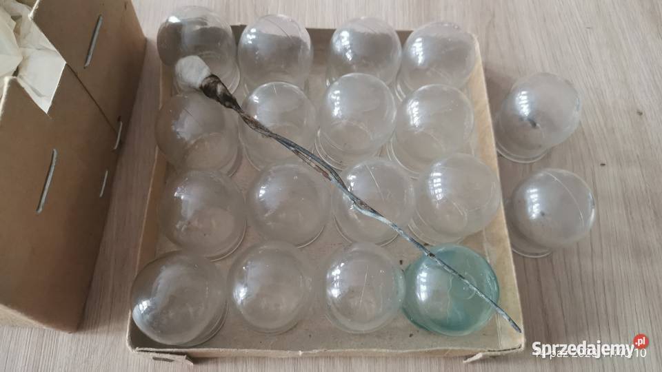 Zestaw do stawiania baniek PRL Warszawa sprzedam