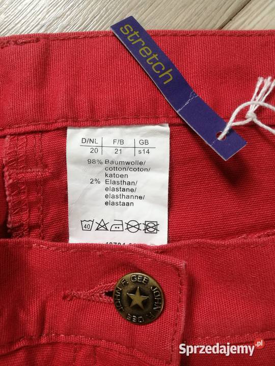 Nowe spodnie stretch JOHN FGEE Dębica