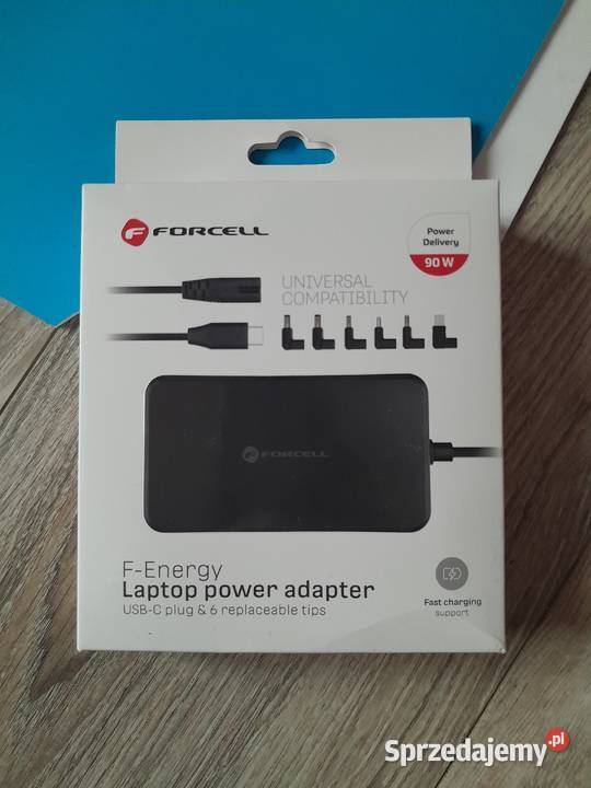 Uniwersalny zasilacz do laptopa Forcell FEnergy 90W Wieliczka