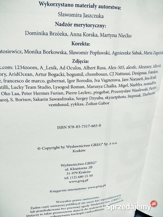 Matura geografia vademecum Greg antykwariat Antykwariat mazowieckie Warszawa