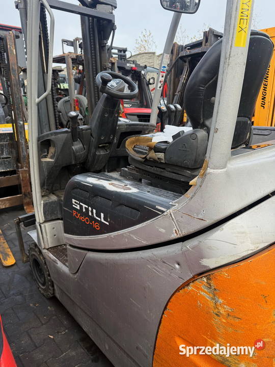 maszt wózek widłowy STILL Triplex 480m RX6016 RX łódzkie Działoszyn