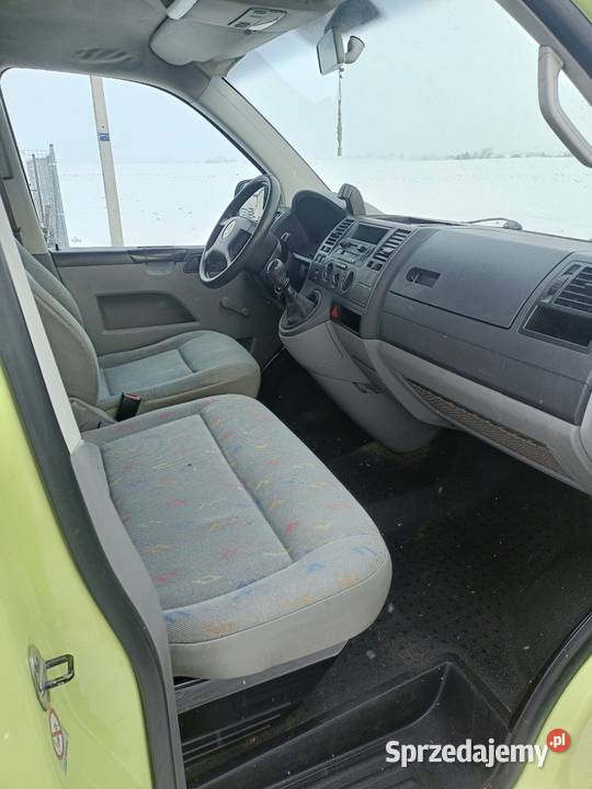 Sprzedam Volkswagen T5 LONG 25TDI 370000km Bursztynowo
