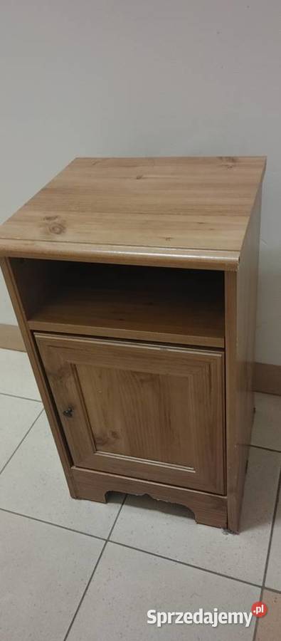 Stolik nocnydrewno IKEA LEKSVIK HEMNES szafa Warszawa