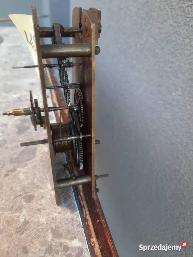 467 Mechanizm zegara Lenzkirch 1875r chodzik
