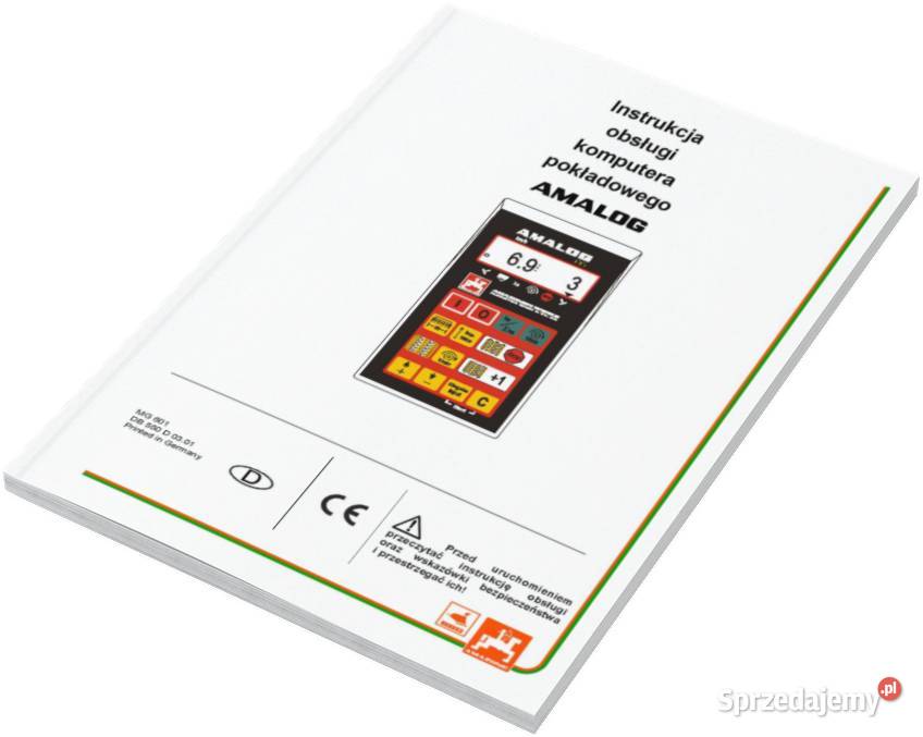 Amazone ED control Instrukcja katalog Szamotuły sprzedam