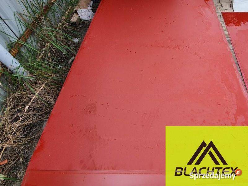 Blacha Płaska Czerwony Połysk RAL 3011P Kolbuszowa