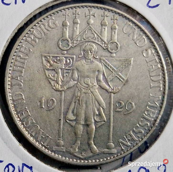 Monety Niemcy Weimar Miśnia 2 Numizmatyka Sosnowiec sprzedam