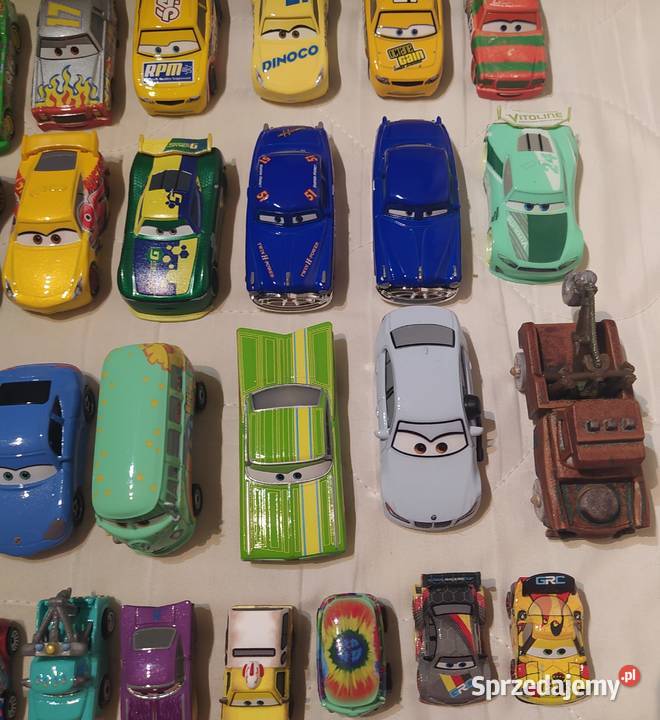Disney Pixar Cars Auta Mattel 50 sztuk Gdańsk