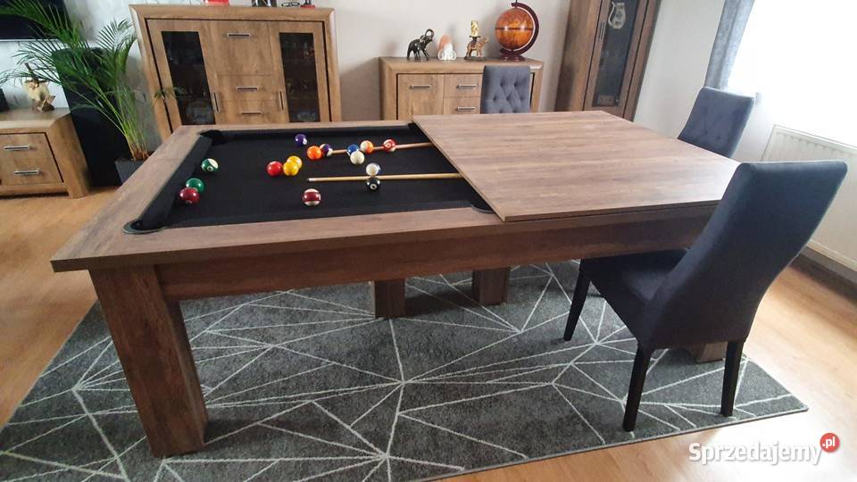 Stół bilardowy Klasyk z blatem nakrywającym 6 ft Bydgoszcz