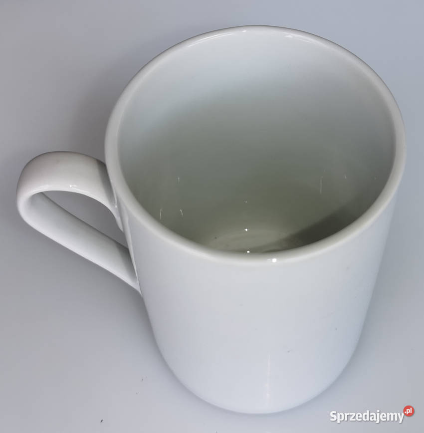 Kubek z białej porcelany 280ml