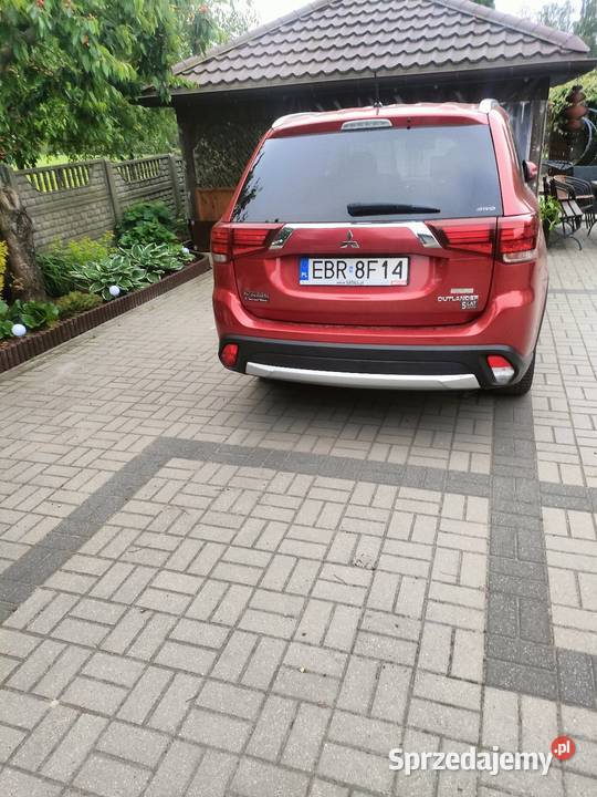 Mitsubishi Outlander 20gaz sekwencja 7 os 4x4 welurowa tapicerka Brzeziny