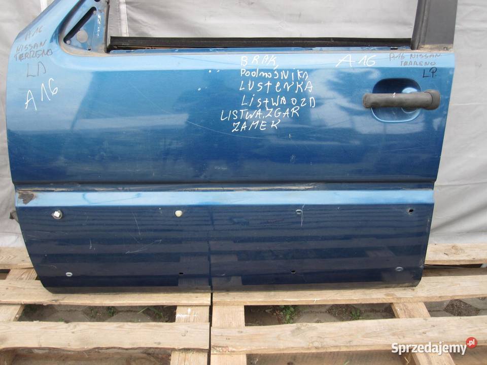 NISSAN TERRANO II 03r drzwi lewe przód osobowe