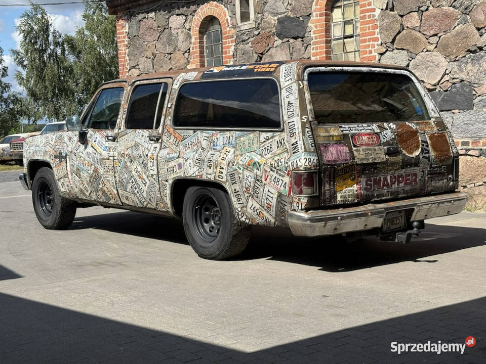 Chevrolet Blazer 1982 SUBURBAN klasyczny SUV tag Sulechów