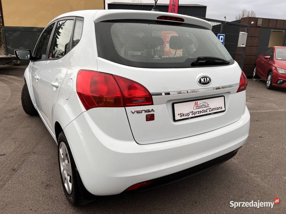 Kia Venga LIFT Salon Bezwypadkowy Serwisowany 90KM Motoryzacja Poznań