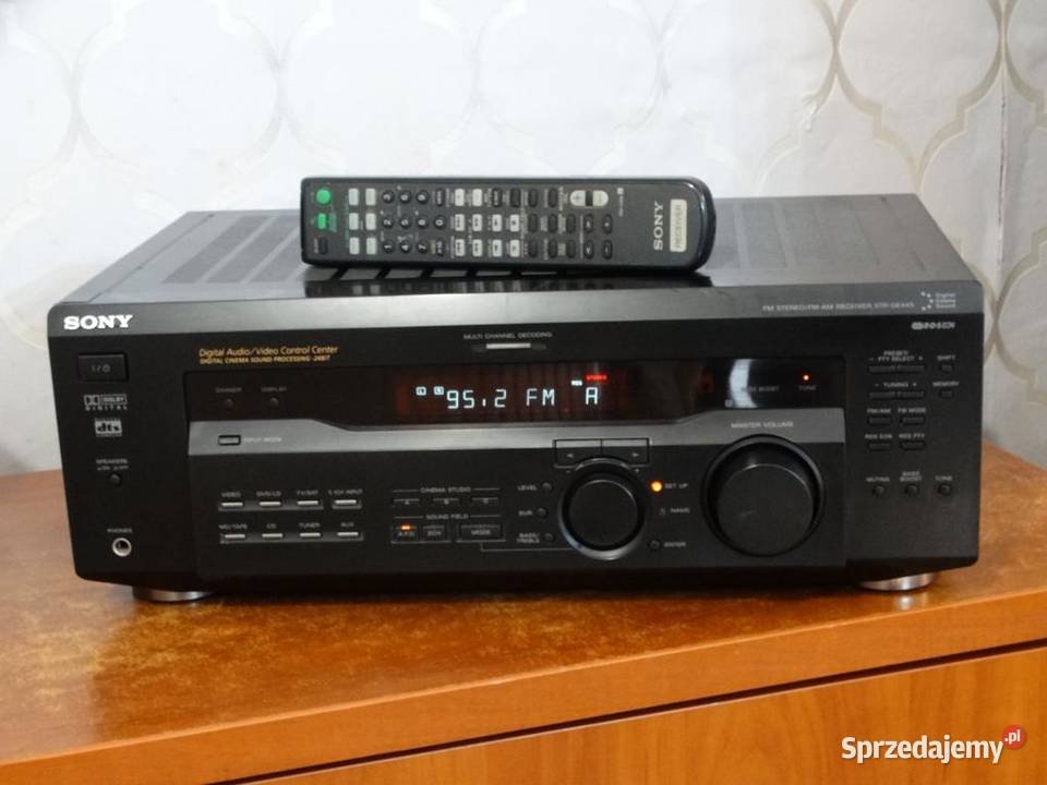 Amplituner Sony STRDE445 pilot mocny WYSYŁKA podkarpackie Jasło