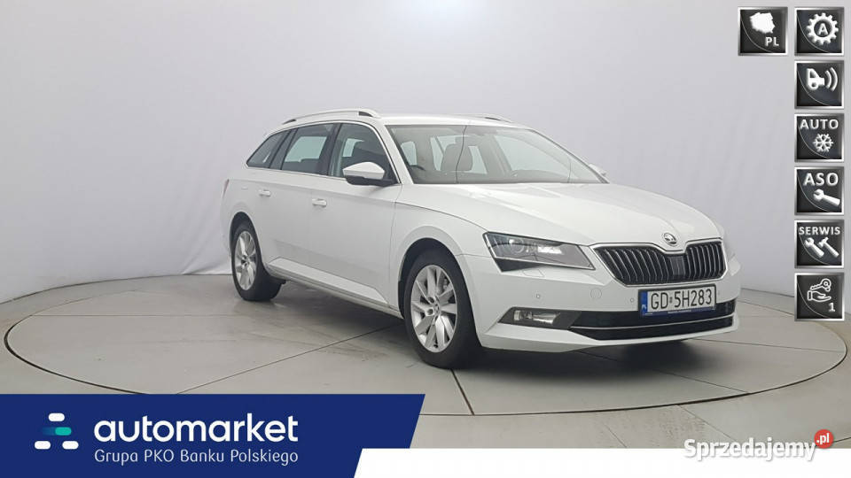 koda Superb 15 TSI ACT Ambition DSG Z Polskiego ASR (kontrola trakcji)