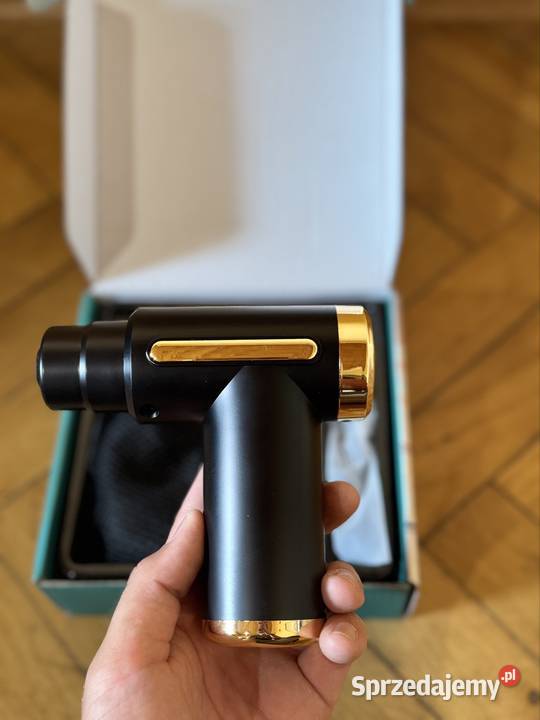 Pistolet do masażu 4 końcówki 6 trybów mocy