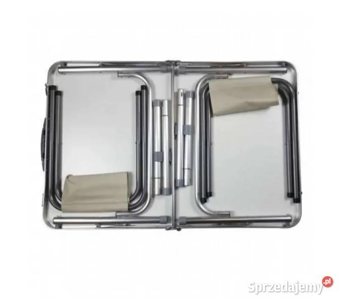 LEKKI STÓŁ TURYSTYCZNY 4 KRZESŁA SKŁADANE UCHWYT małopolskie Nowy Sącz