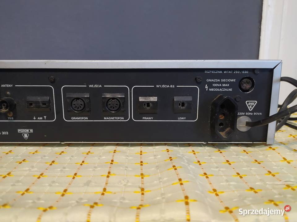 Amplituner Unitra Tosca przestrojona podkarpackie Krosno