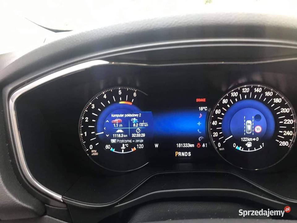 Ford Mondeo MK5 zmiana mocy 150KM na 180KM convers alarm