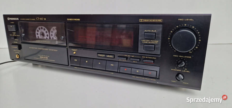 Magnetofon Pioneer CT447 casette deck Międzychód