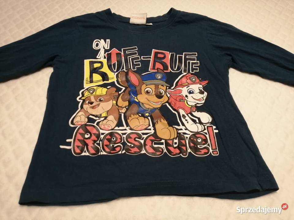 Koszulka długi rękaw Nicke 104110 Psi Patrol Bluzki, koszulki i kaftaniki Odzież śląskie