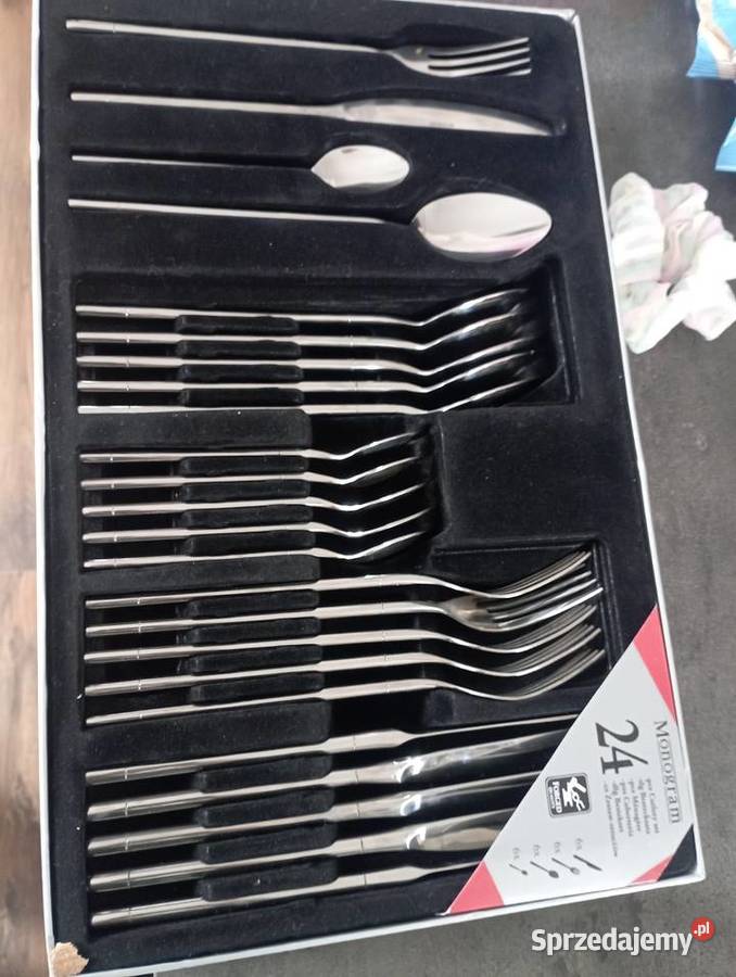 Sztućce Monogram 246kpl x2 Kościerzyna