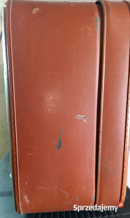 PRL walizka zabytek metalowa lata 50