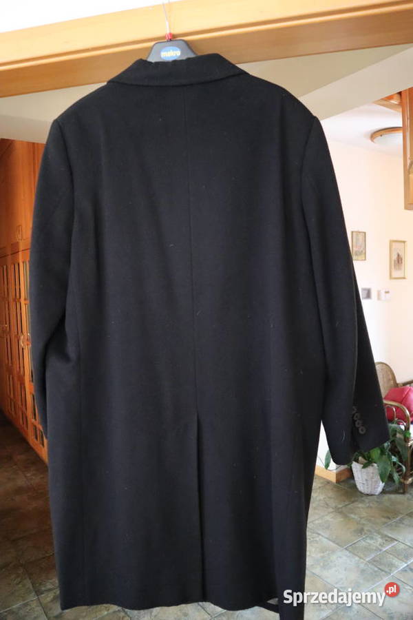 Męski płaszcz wełniany marki DolceGabbana śląskie Ustroń