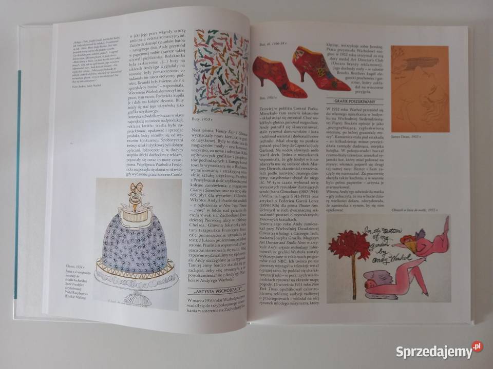 Sztuka Malarstwo Andy Warhol seria Oxford Sławni Poradniki, albumy i reportaże Kultura i Rozrywka Kraków
