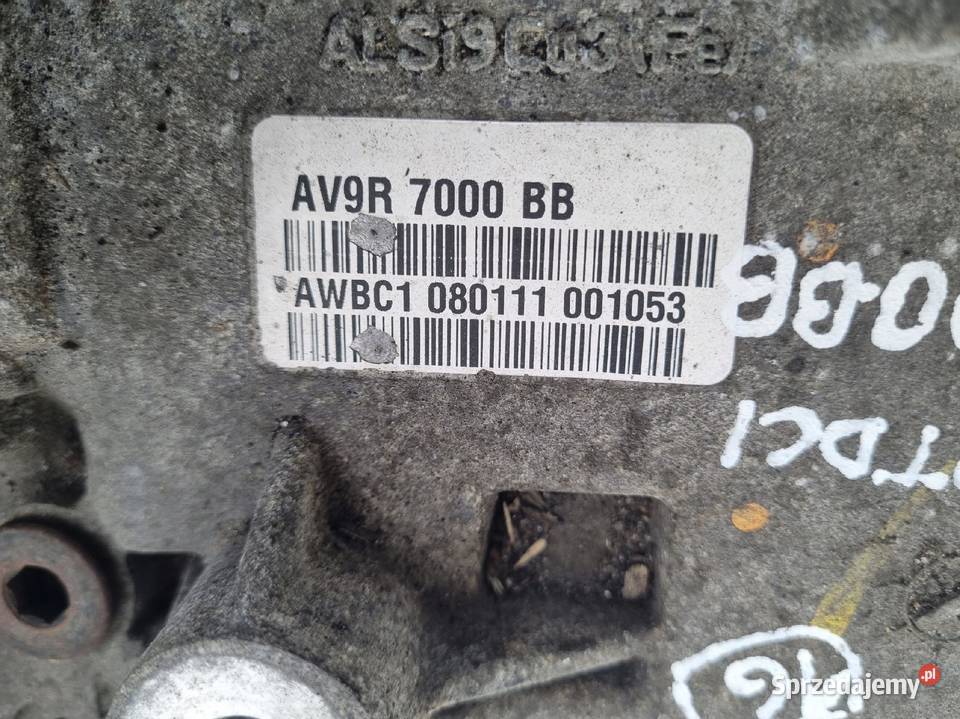 AUTOMATYCZNA SKRZYNIA BIEGÓW Ford C II 20 TDCI Rudka