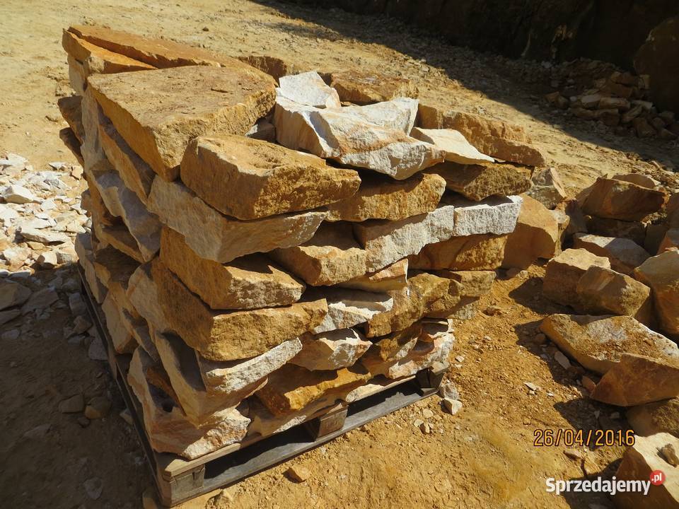 Dekoracyjny ozdobny naturalny kamień ogrodowy na Radomsko sprzedam