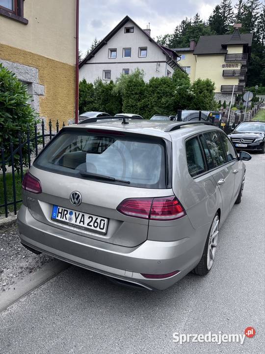 Vw Golf 75 20tdi 2017r polift 150 kombi variant system Start-Stop dolnośląskie Szklarska Poręba