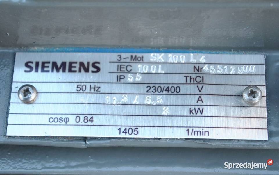 Motoreduktor 3kw 60obrmin Stqber