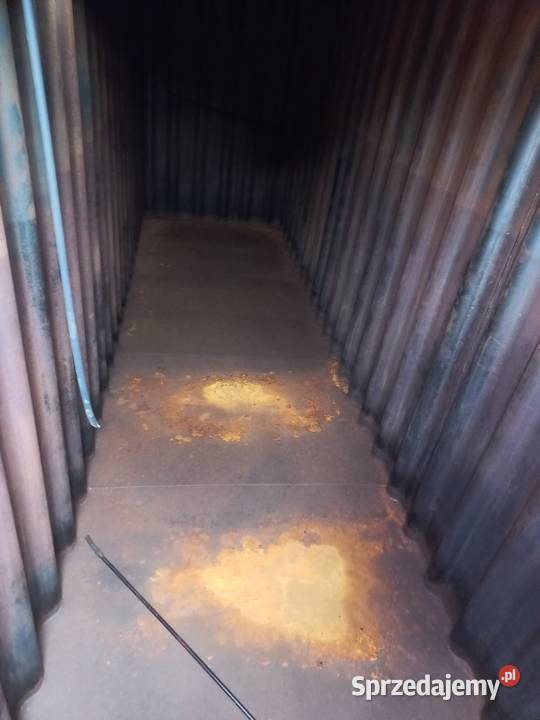 Kontener Zbiornik Stalowy na Ciecz Olej Płyny Magazynowanie opolskie Bzinica Nowa sprzedam