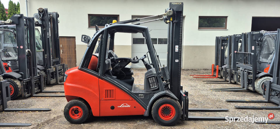 Wózek Widłowy Linde H35T Udźwig 3500 4 sekcje Małkinia Górna