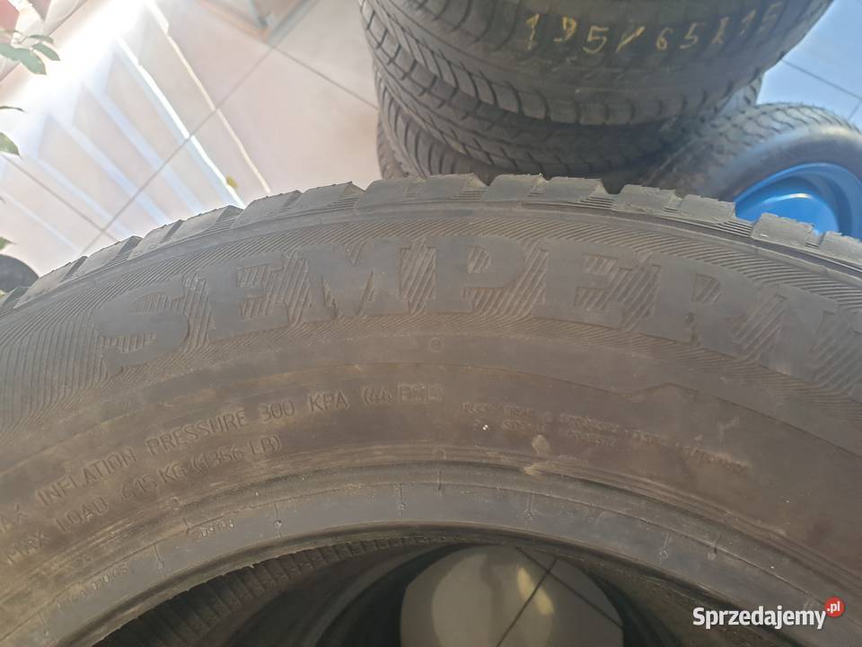 Opona Semperit Speed Grip 2 zima 19565R15 warmińsko-mazurskie sprzedam