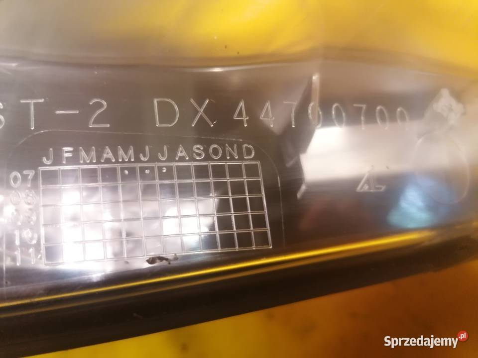 lampa przód prawa uszkodzona 9656162480 Peugeot Piotrków Trybunalski