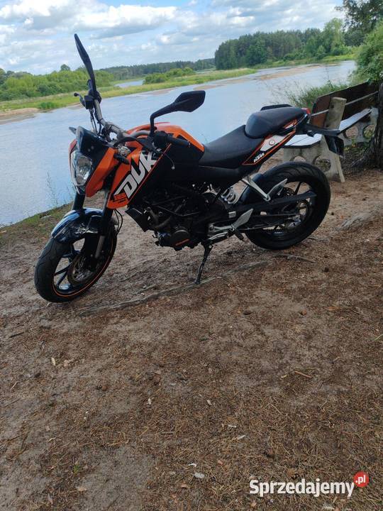 Ktm duke 125 bez dokumentów Wyszków