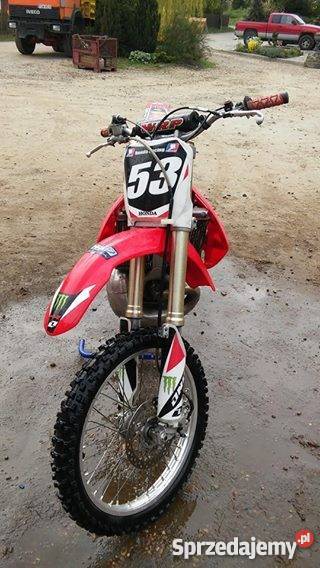 Cross Honda Cr 250 r 2t fmf tuning yfz yzf 450 lubuskie Santok