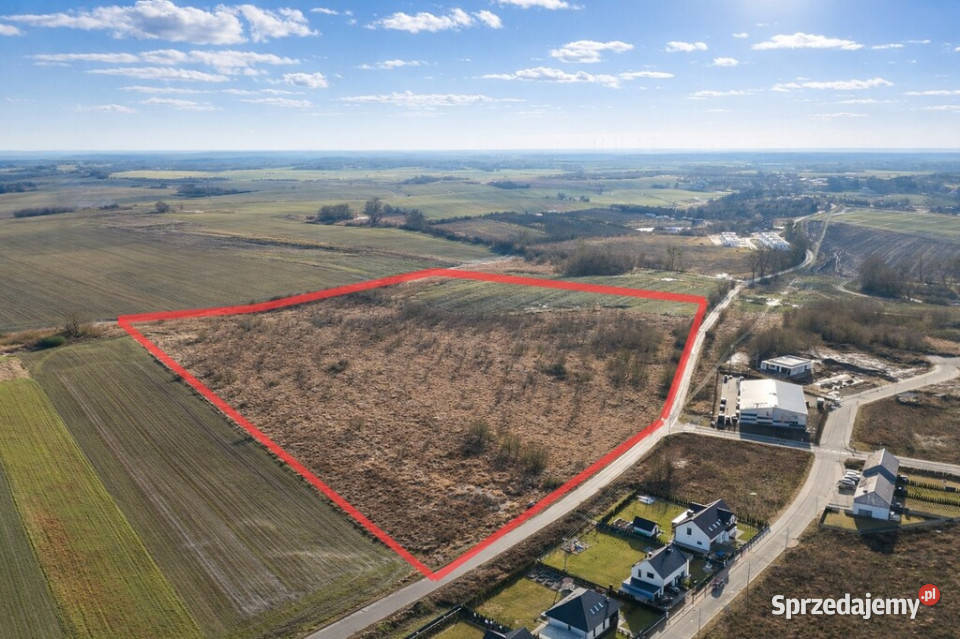 Teren inwestycyjny pod mieszkalnictwoWarzymice Warzymice